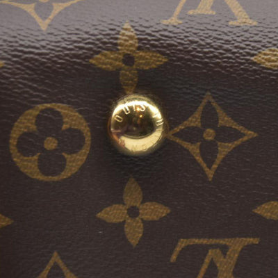 $2850 Louis Vuitton Monogram Carryall PM Brown Crossbody Travel Bag