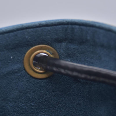$1430 Louis Vuitton Blue Black Epi Leather Petit Noe Bag CONSIGNMENT