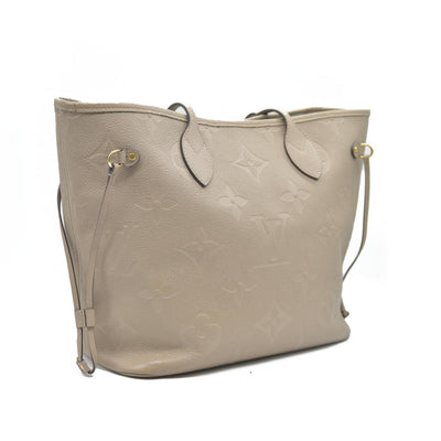 Louis Vuitton  Empreinte Monogram Giant Neverfull MM Tourterelle