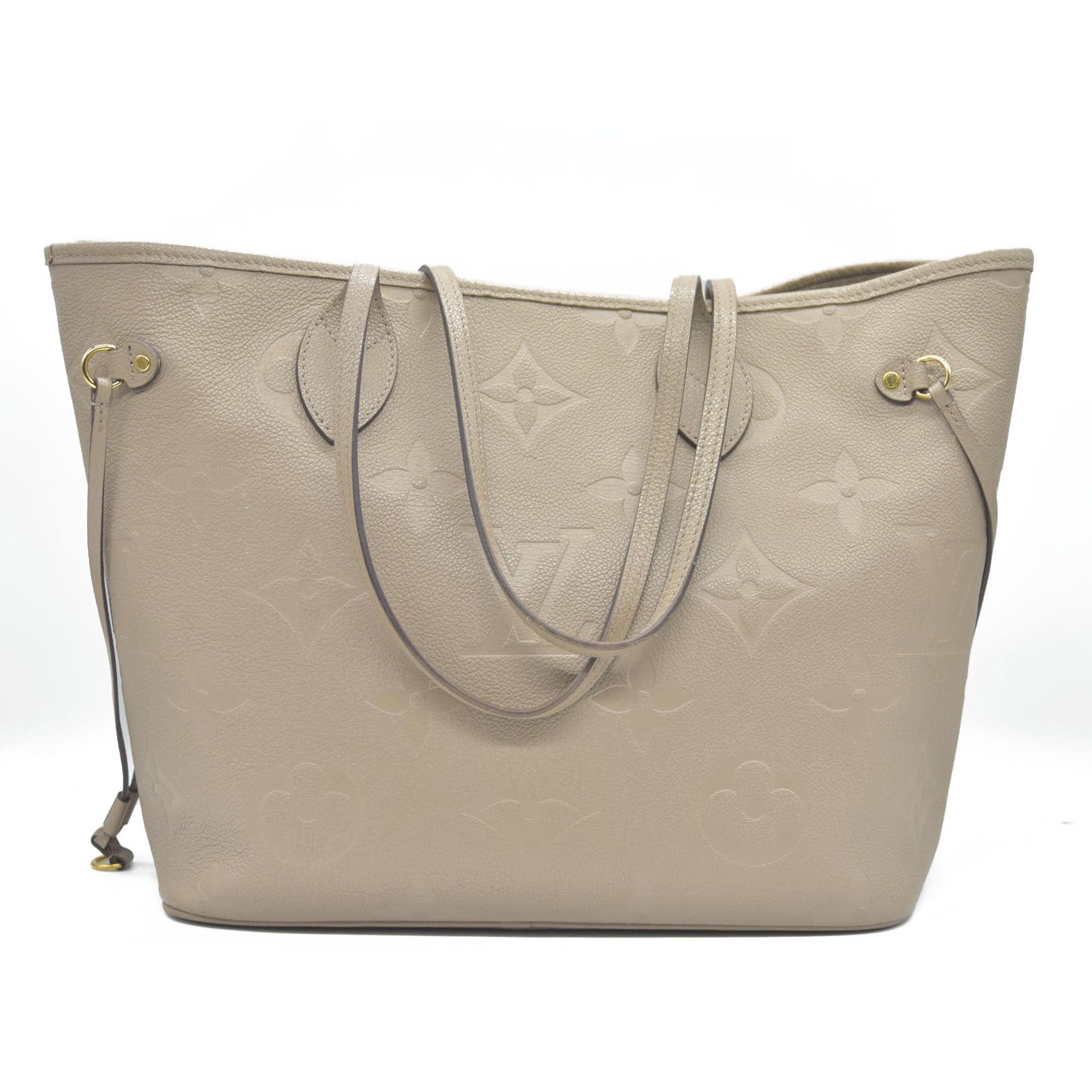 Louis Vuitton  Empreinte Monogram Giant Neverfull MM Tourterelle