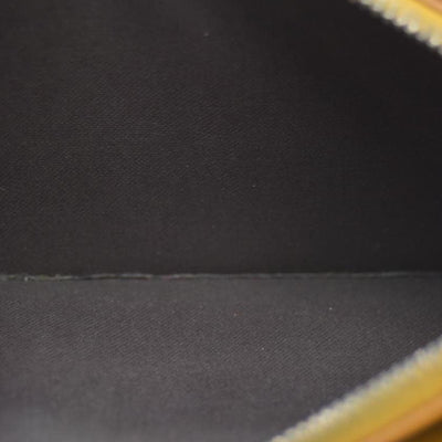 FENDI Zucca Leather Long Bifold Wallet Yellow