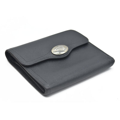 Prada Leather wallet Flap Closure Milano Dal 1913