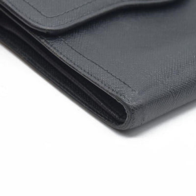 Prada Leather wallet Flap Closure Milano Dal 1913