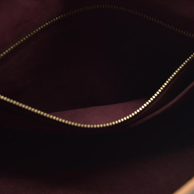 $2850 Louis Vuitton Monogram Carryall PM Brown Crossbody Travel Bag