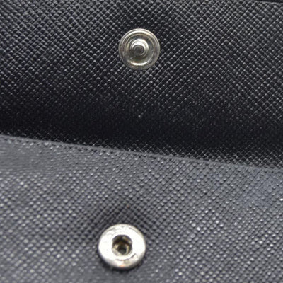 Prada Leather wallet Flap Closure Milano Dal 1913