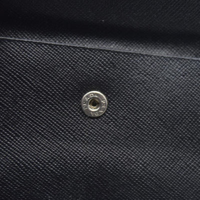 Prada Leather wallet Flap Closure Milano Dal 1913