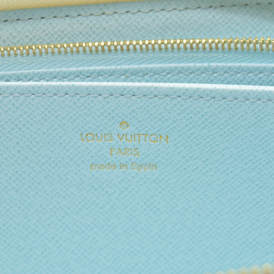 $1120 Louis Vuitton RFID Monogram Giant By The Pool Zippy Wallet Blue CONSIGNMENT