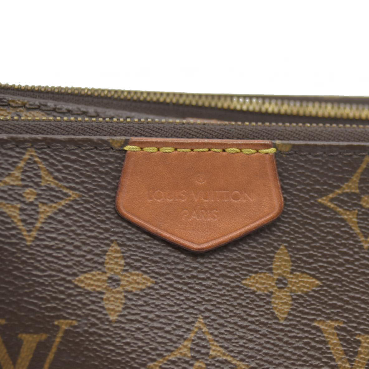 LOUIS VUITTON  Monogram Multi Pochette Accessories Kaki 2021