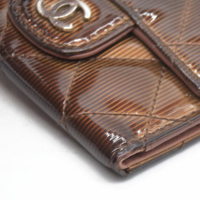 Chanel Timeless/Classique patent leather key ring