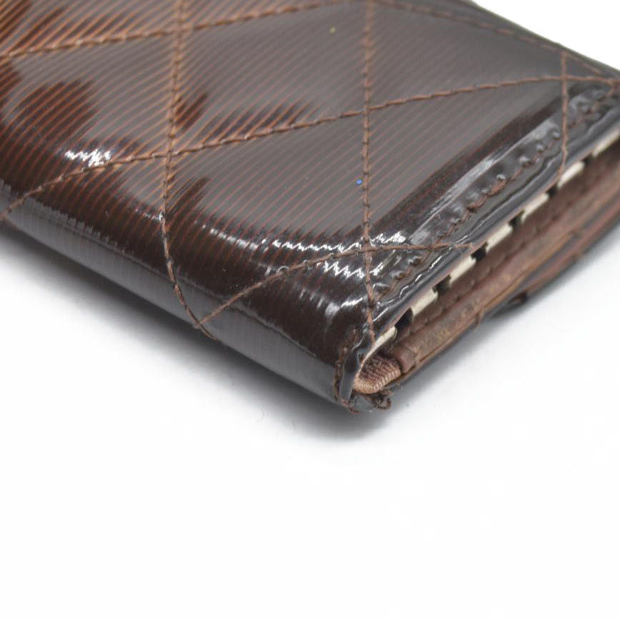 Chanel Timeless/Classique patent leather key ring