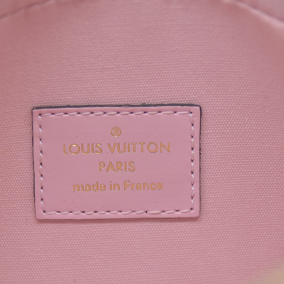 $1395 2017 Louis Vuitton Vernis Camera Pouch Rose Ballerine TS2147