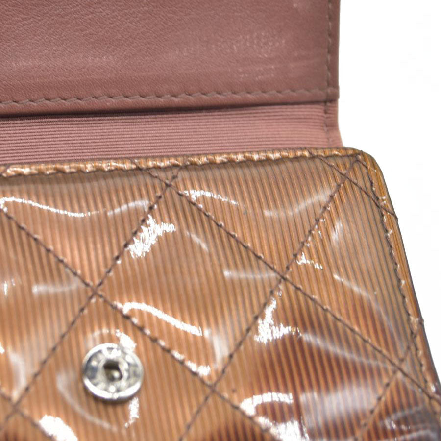 Chanel Timeless/Classique patent leather key ring