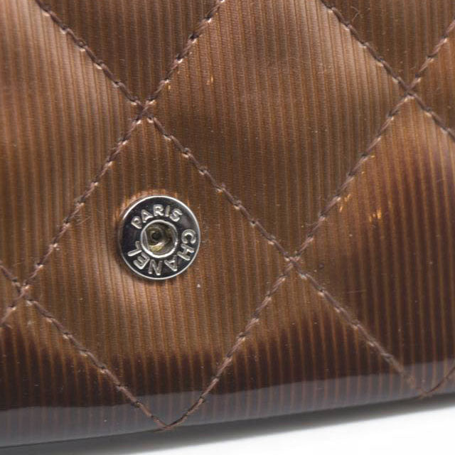 Chanel Timeless/Classique patent leather key ring