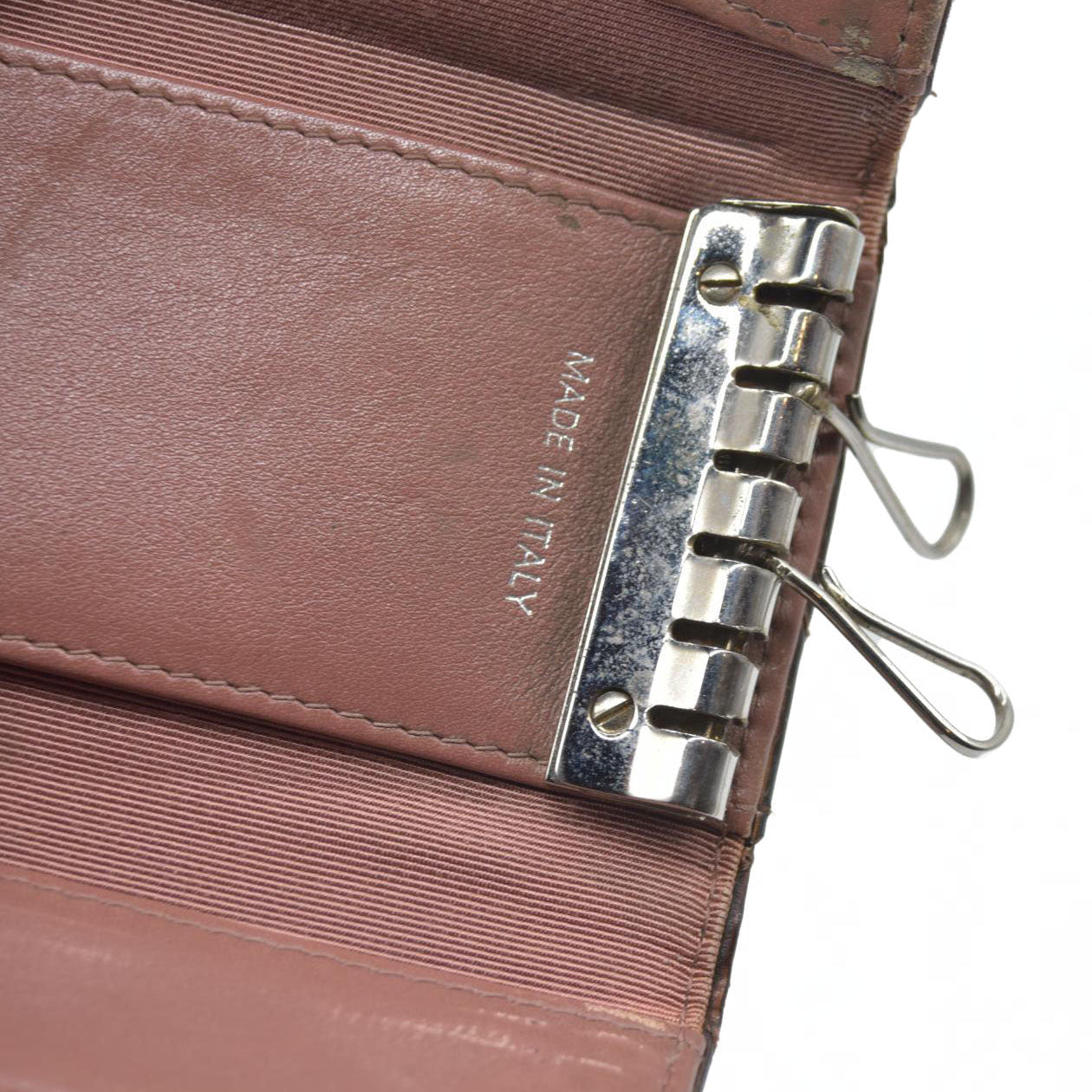 Chanel Timeless/Classique patent leather key ring