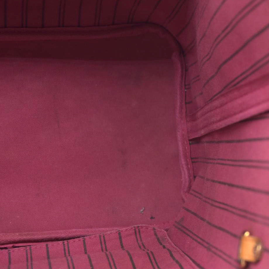 $2170 Louis Vuitton  Monogram Neo Neverfull MM Fuchsia AR5105