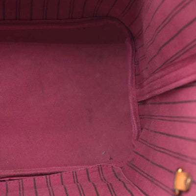 $2170 Louis Vuitton  Monogram Neo Neverfull MM Fuchsia AR5105