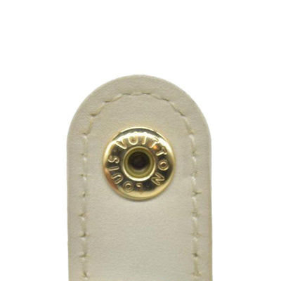 $935 2005 Louis Vuitton Monogram Vernis French Purse Wallet Beige MI0045