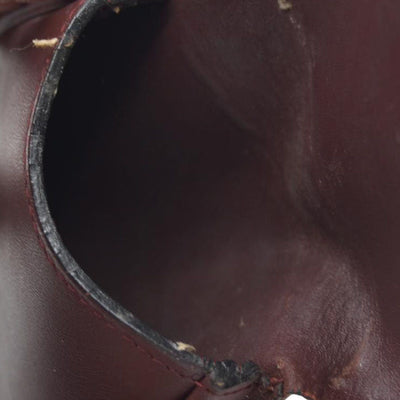 Cartier Red Must de Cartier Leather Coin Pouch Dark red