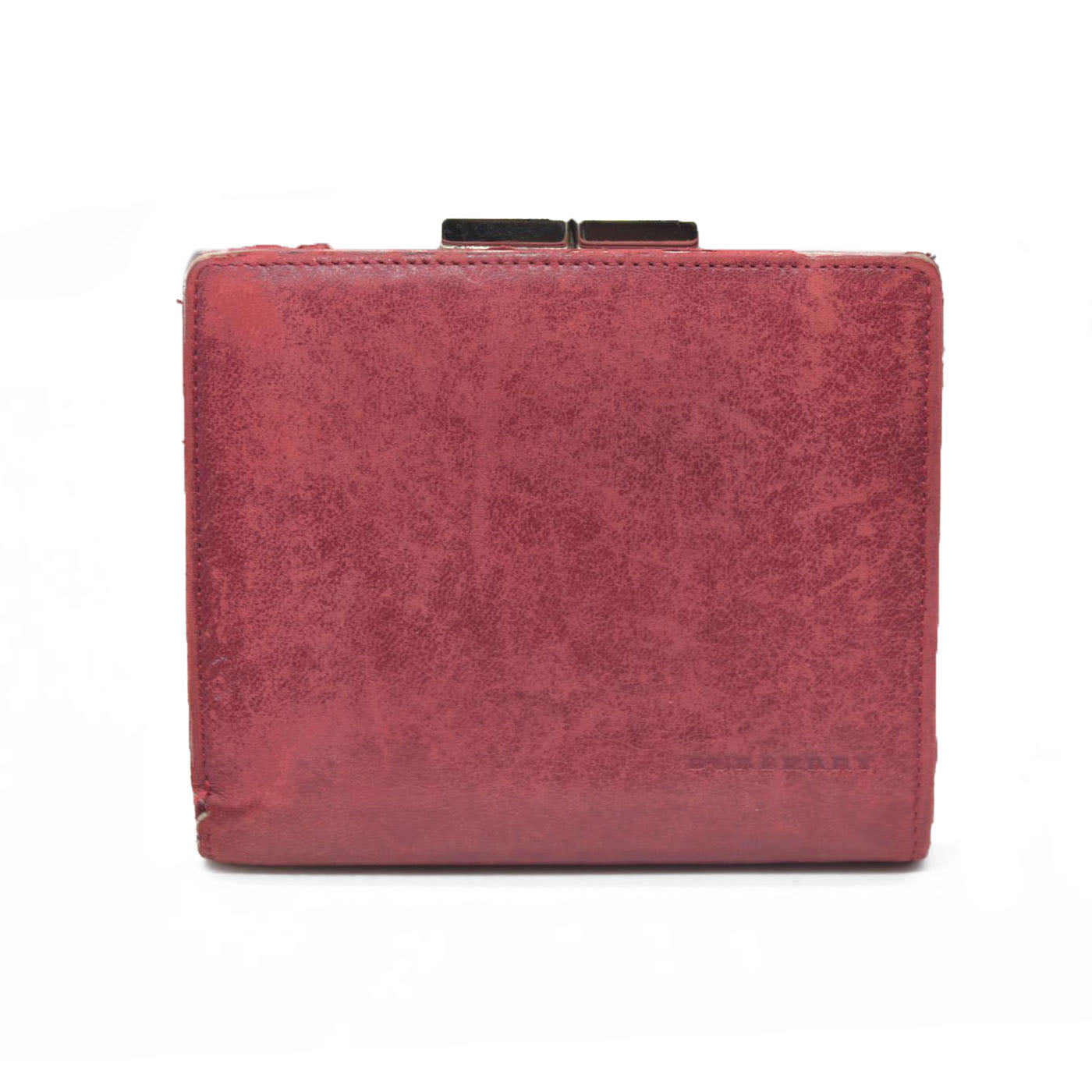 Burberry Vintage Kiss Lock French Wallet