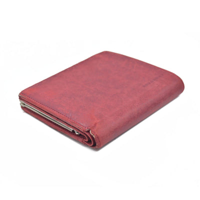 Burberry Vintage Kiss Lock French Wallet