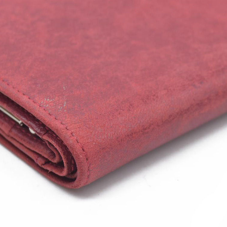 Burberry Vintage Kiss Lock French Wallet