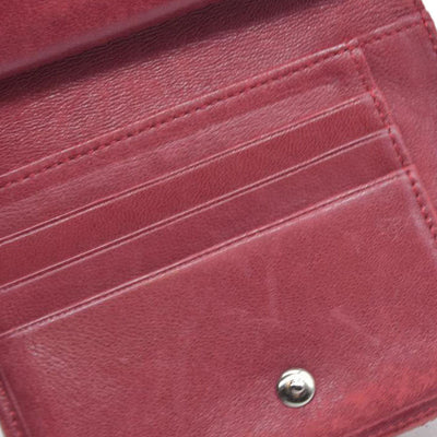 Burberry Vintage Kiss Lock French Wallet