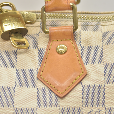 $1980 2015 Louis Vuitton Damier Azur Speedy Bandouliere 30 SP1105