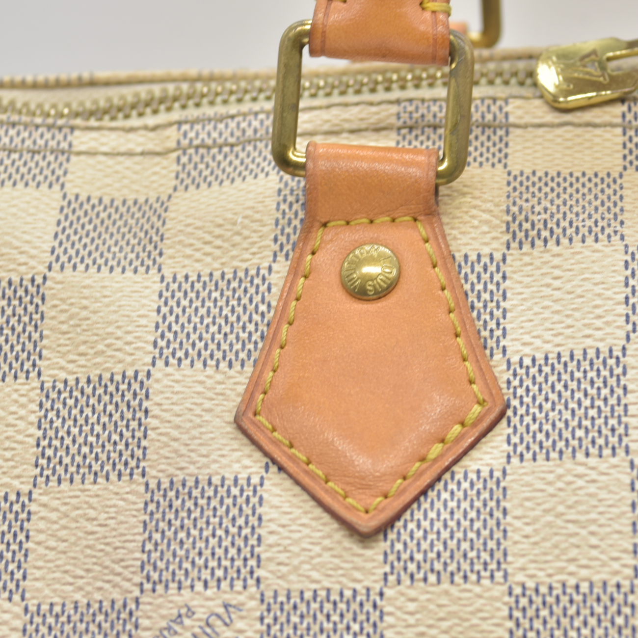 $1980 2015 Louis Vuitton Damier Azur Speedy Bandouliere 30 SP1105