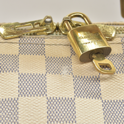 $1980 2015 Louis Vuitton Damier Azur Speedy Bandouliere 30 SP1105