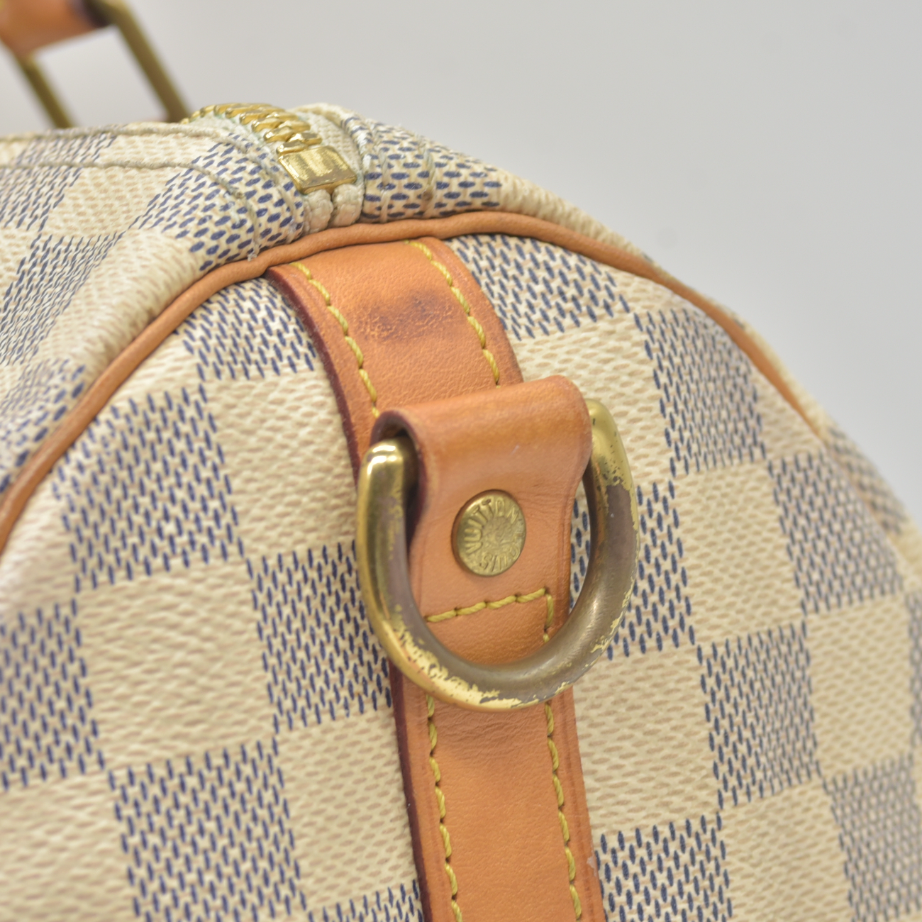 $1980 2015 Louis Vuitton Damier Azur Speedy Bandouliere 30 SP1105