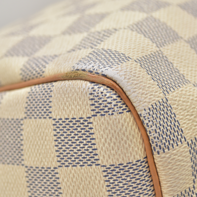 $1980 2015 Louis Vuitton Damier Azur Speedy Bandouliere 30 SP1105