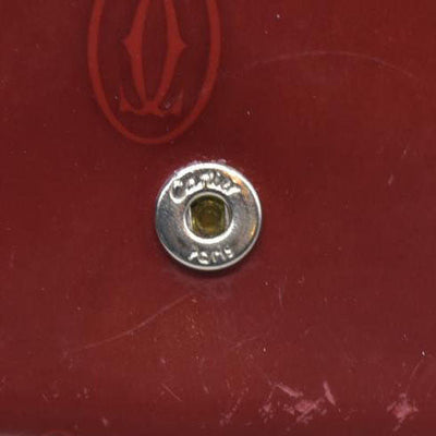 Cartier Patent Leather Continental Wallet