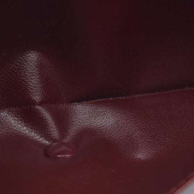 Cartier Patent Leather Continental Wallet