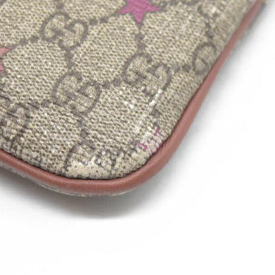 $380 GUCCI GG Spreme Star Coin Case