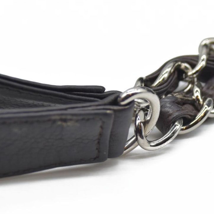 AUCTION $2900 Chanel  Caviar Quilted Grand Shopping Tote GST Brown Silver Hardware 2009