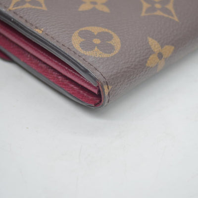 Louis Vuitton Monogram Portefeiulle Sarah Long Bifold Wallet MI4280