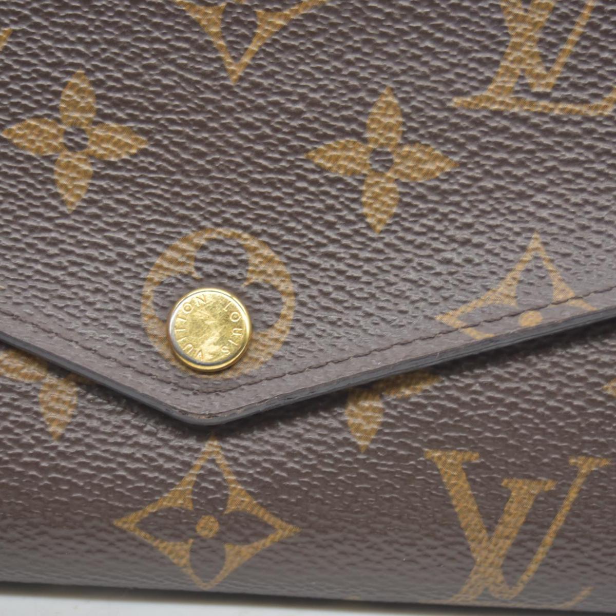 Louis Vuitton Monogram Portefeiulle Sarah Long Bifold Wallet MI4280
