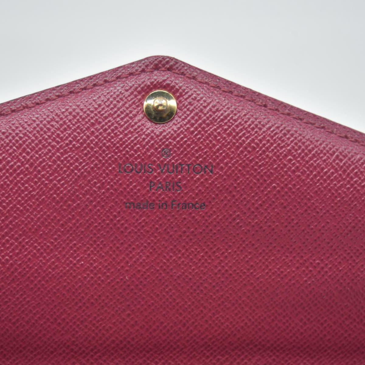 Louis Vuitton Monogram Portefeiulle Sarah Long Bifold Wallet MI4280