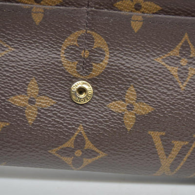 Louis Vuitton Monogram Portefeiulle Sarah Long Bifold Wallet MI4280