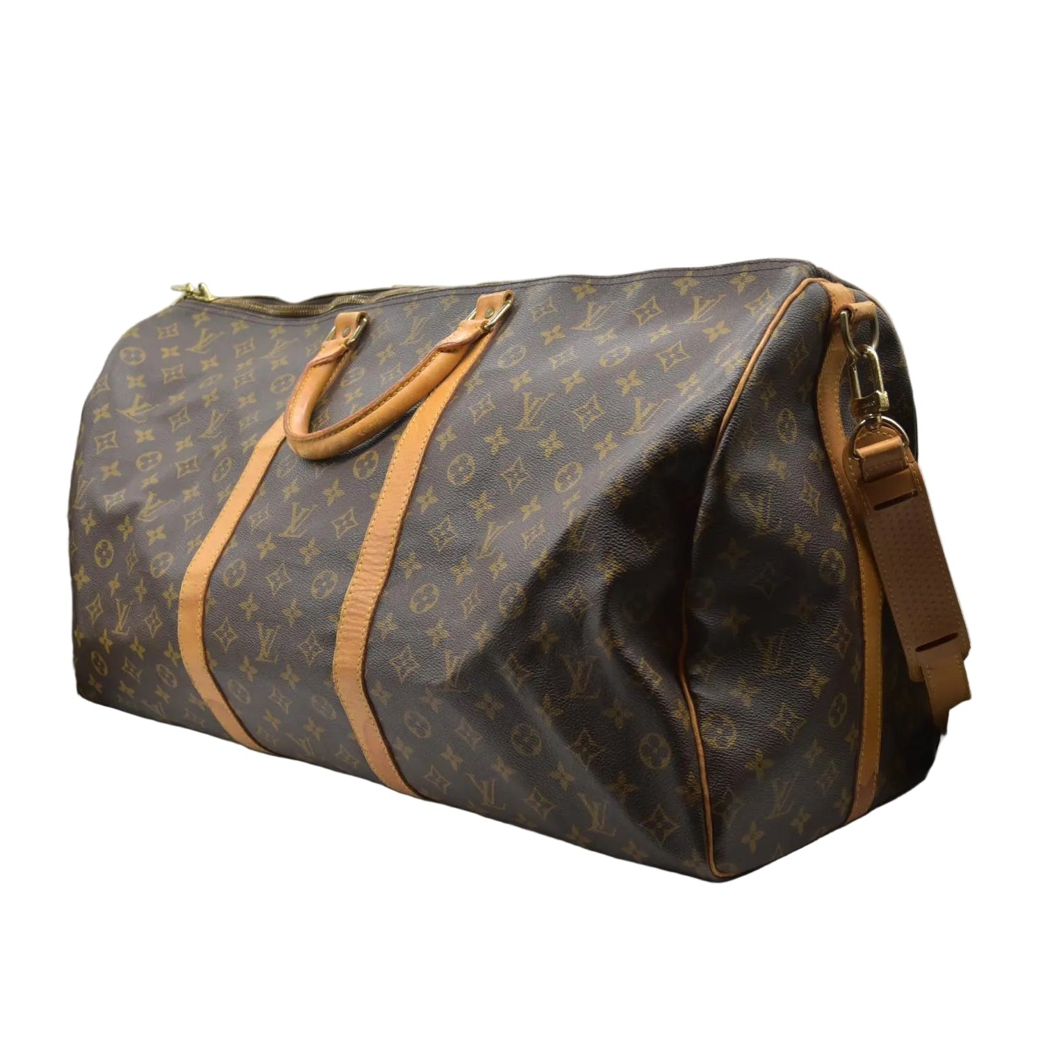 $2690 Louis Vuitton Monogram Keepall Bandouliere 60 TH0947