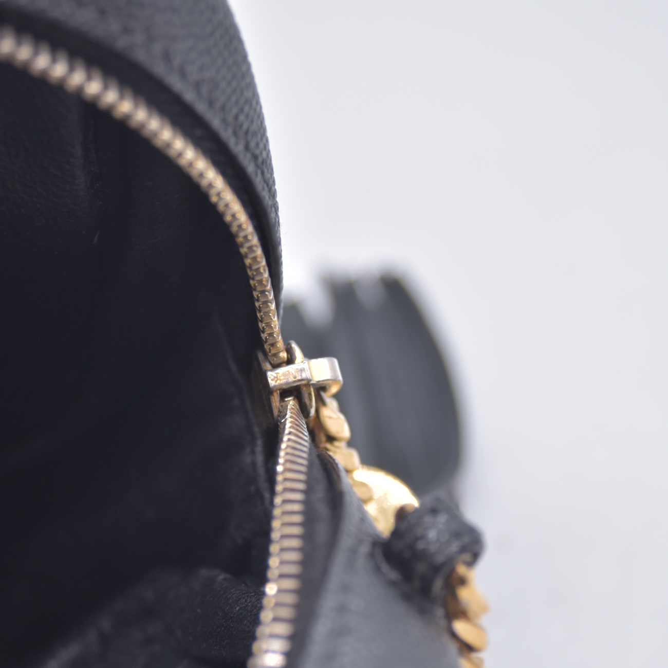 $1800 2022 Saint Laurent Grain De Poudre Matelasse Monogram Mini Lou Camera Bag Black 10021089