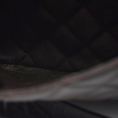 AUCTION $2900 Chanel  Caviar Quilted Grand Shopping Tote GST Brown Silver Hardware 2009