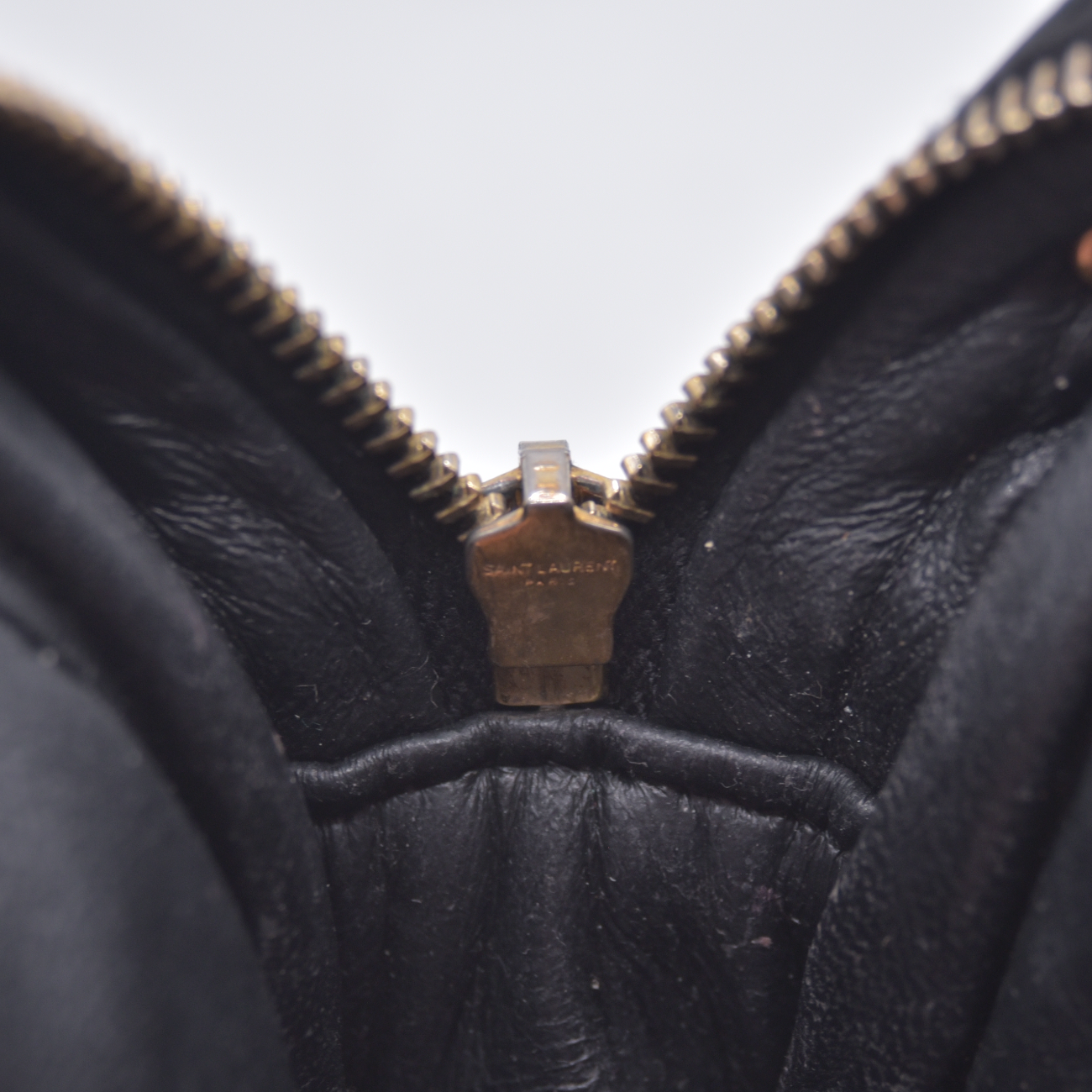 $1800 2022 Saint Laurent Grain De Poudre Matelasse Monogram Mini Lou Camera Bag Black 10021089