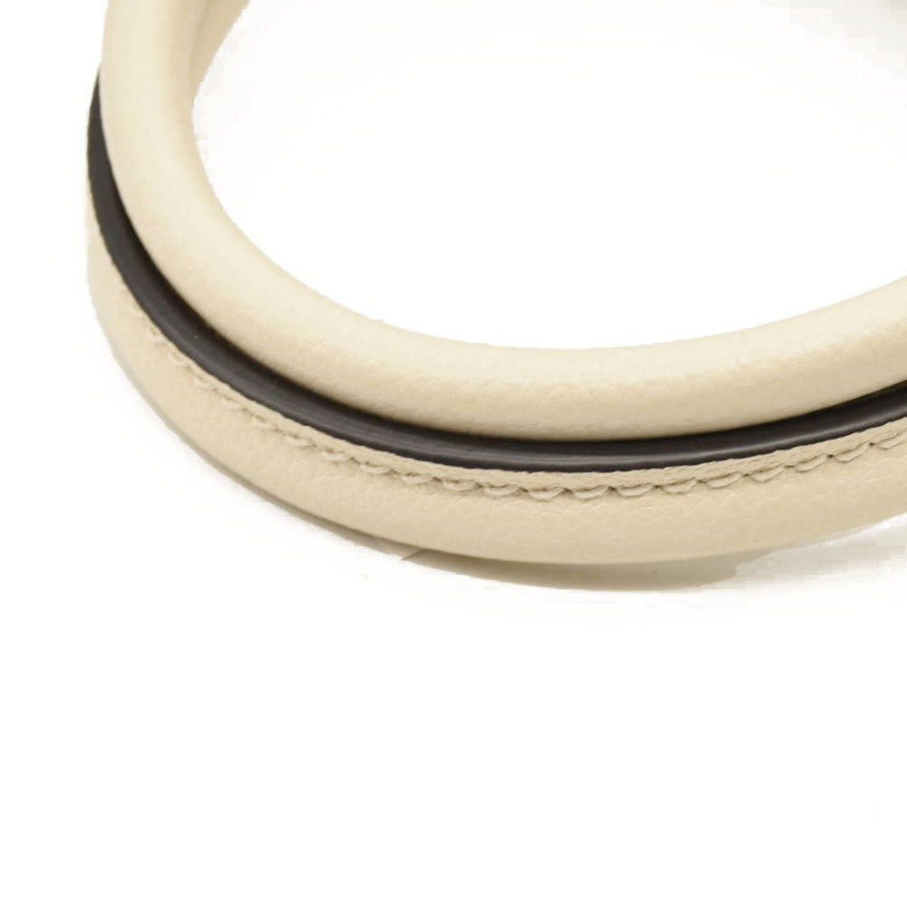 LOUIS VUITTON Trianon PM Monogram Emprreinte Handbag Creme