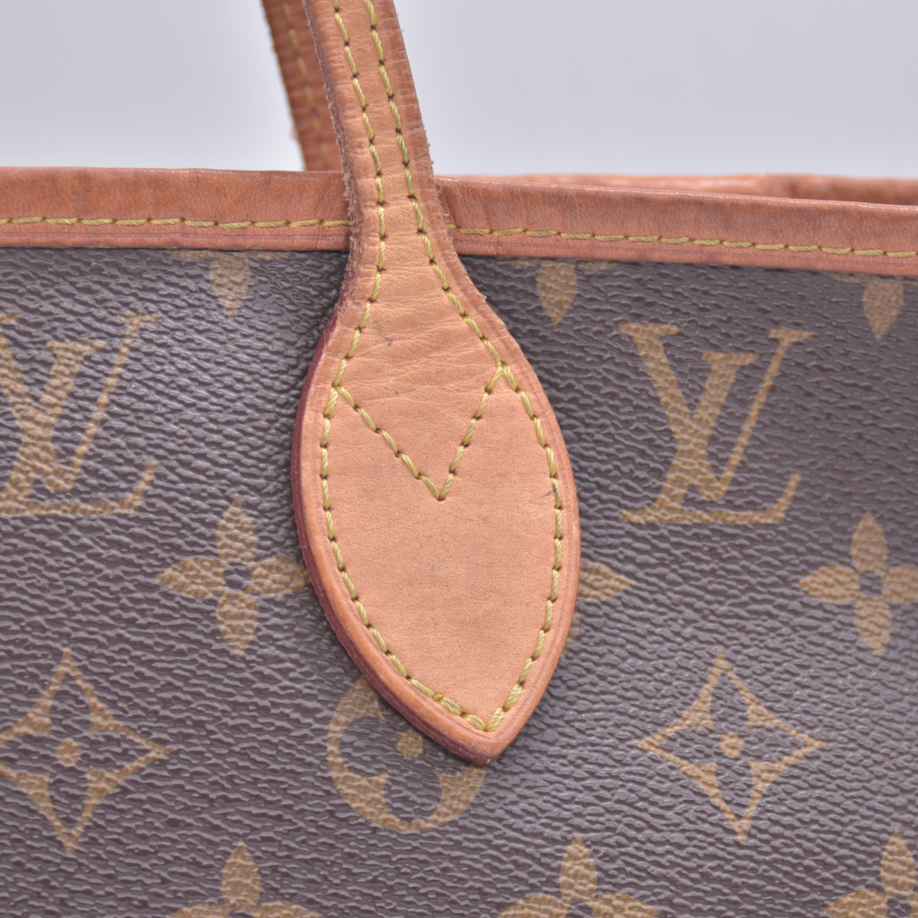 $2310 2014 Louis Vuitton Monogram Neverfull MM with Pouch 10021109 SR2134