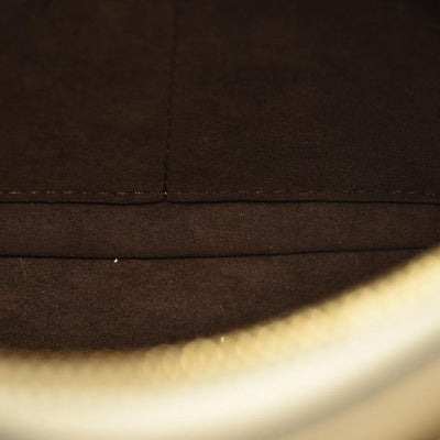 LOUIS VUITTON Trianon PM Monogram Emprreinte Handbag Creme