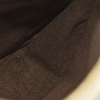 LOUIS VUITTON Trianon PM Monogram Emprreinte Handbag Creme