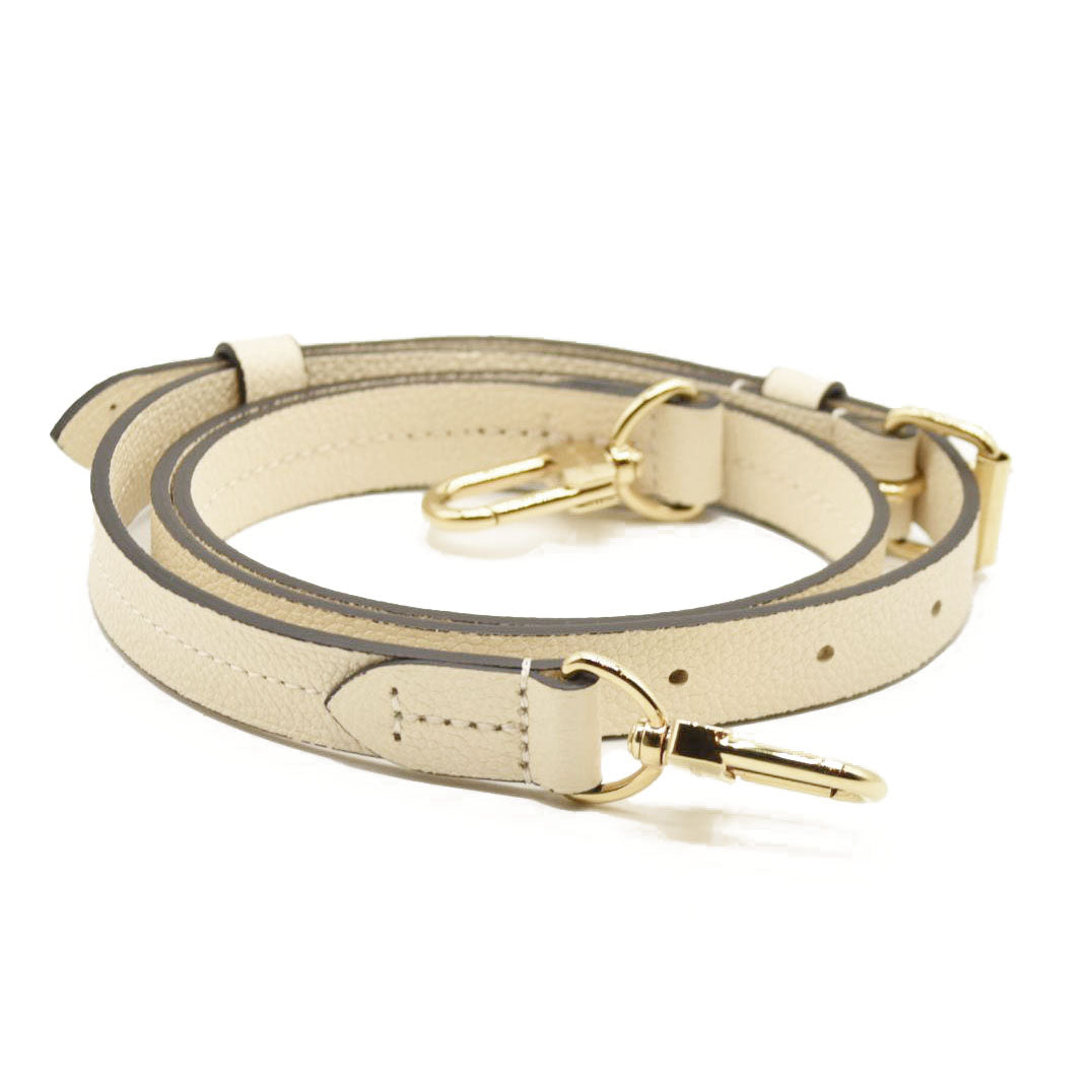 LOUIS VUITTON Trianon PM Monogram Emprreinte Handbag Creme