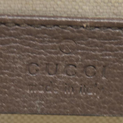 $1200 Gucci Horsebit 1955 Jumbo GG Mini Crossbody Bag Beige CONSIGNMENT