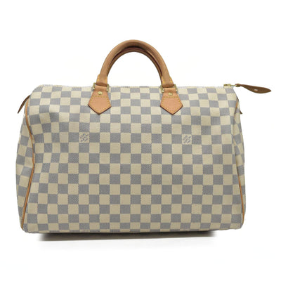 $1550 Louis Vuitton Damier Azur Speedy 30 DU3028 CONSIGNMENT